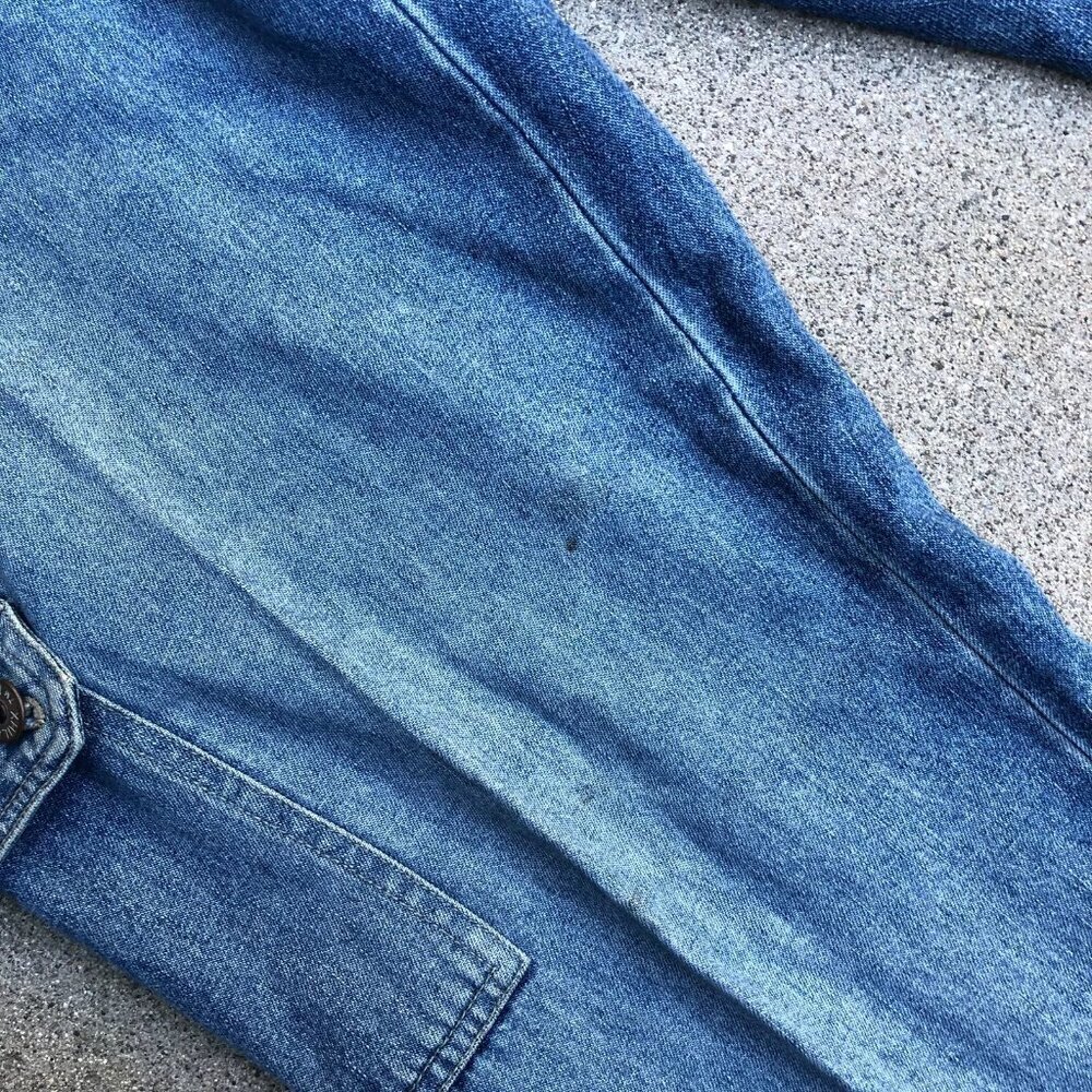 VTG 90s XHILARATION Straight Leg Jeans Women's 13 Loose Retro Fit Denim Blue - Picture 6 of 11